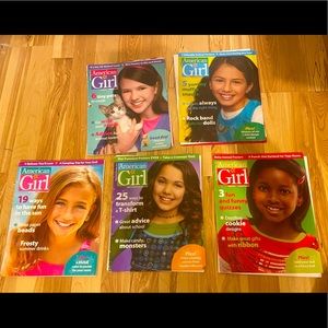 RARE 5 issues of AG American Girl Magazine 2011